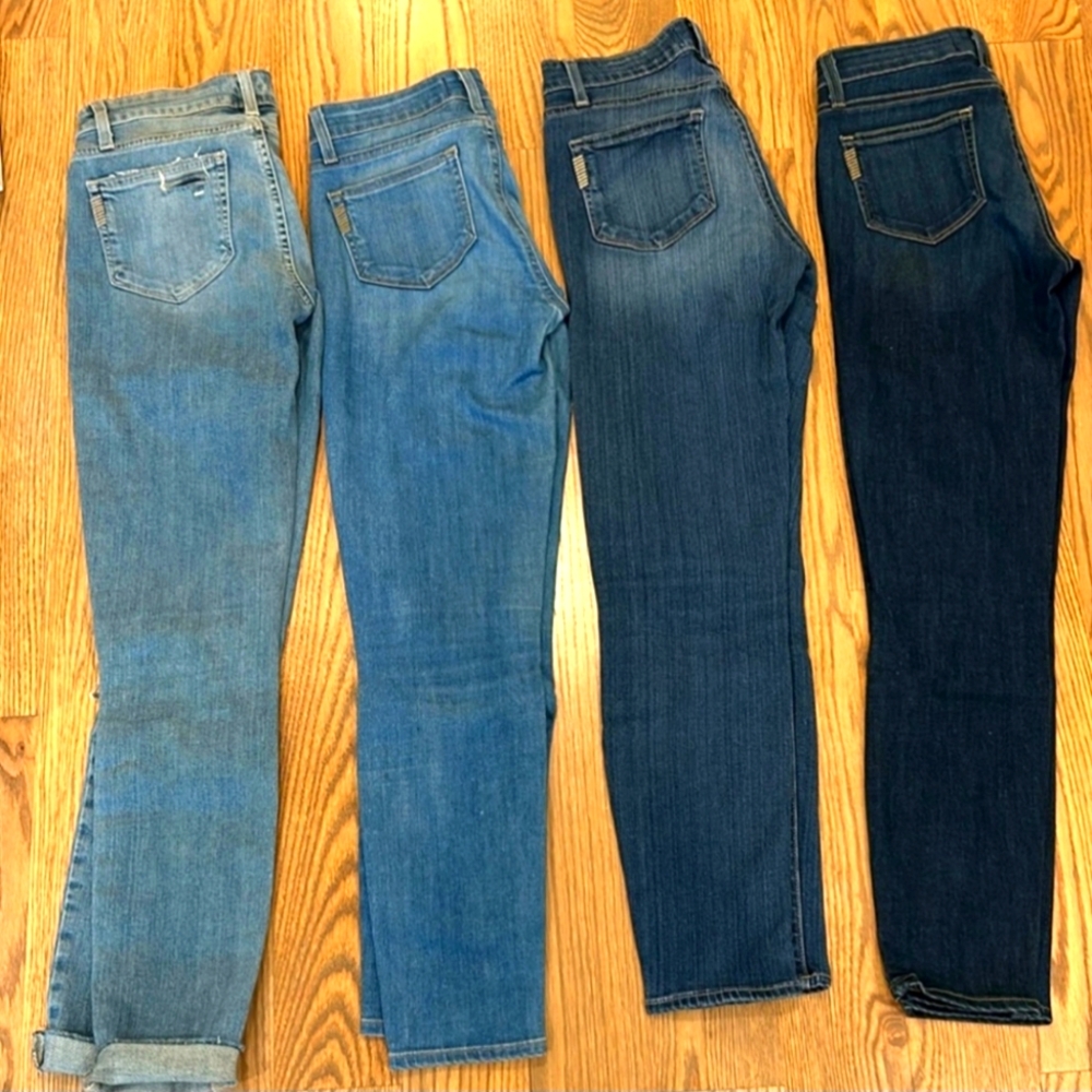 PAIGE Denim Jeans bundle - Light Blue, Medium Blue, Dark Blue